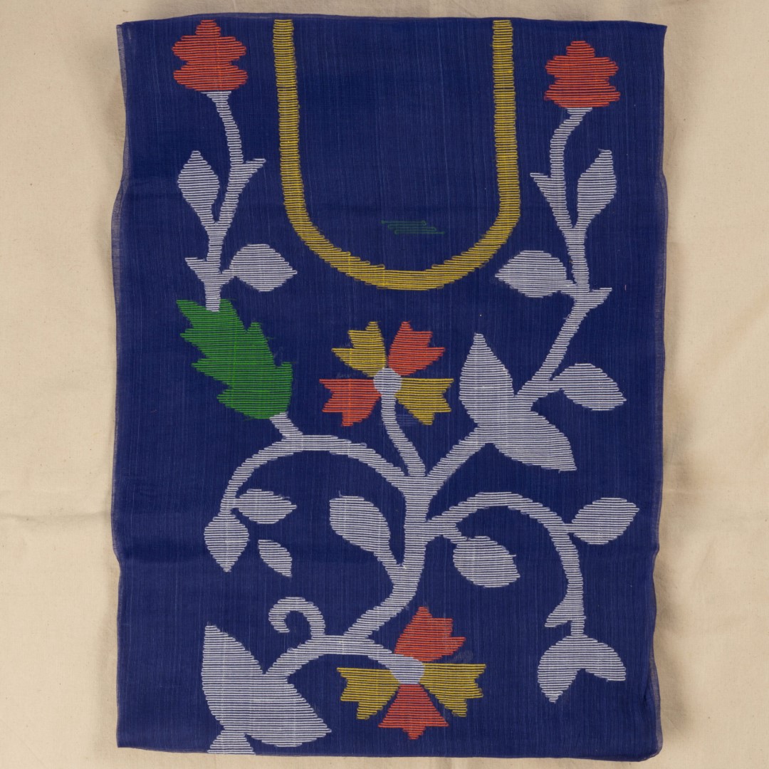 Adrika’s Exquisite Handloom Dhakai Jamdani Muslin Kurti & Dupatta