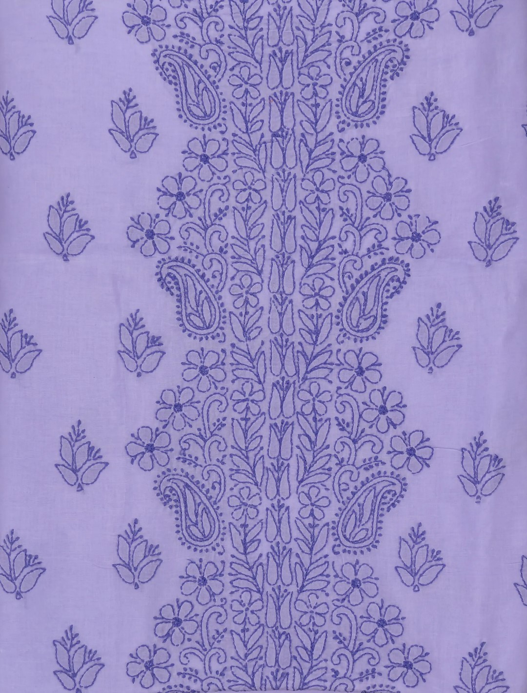 Adrika's Artisanal Lucknow Chikankari Unstitched 3-Piece Kurti Set