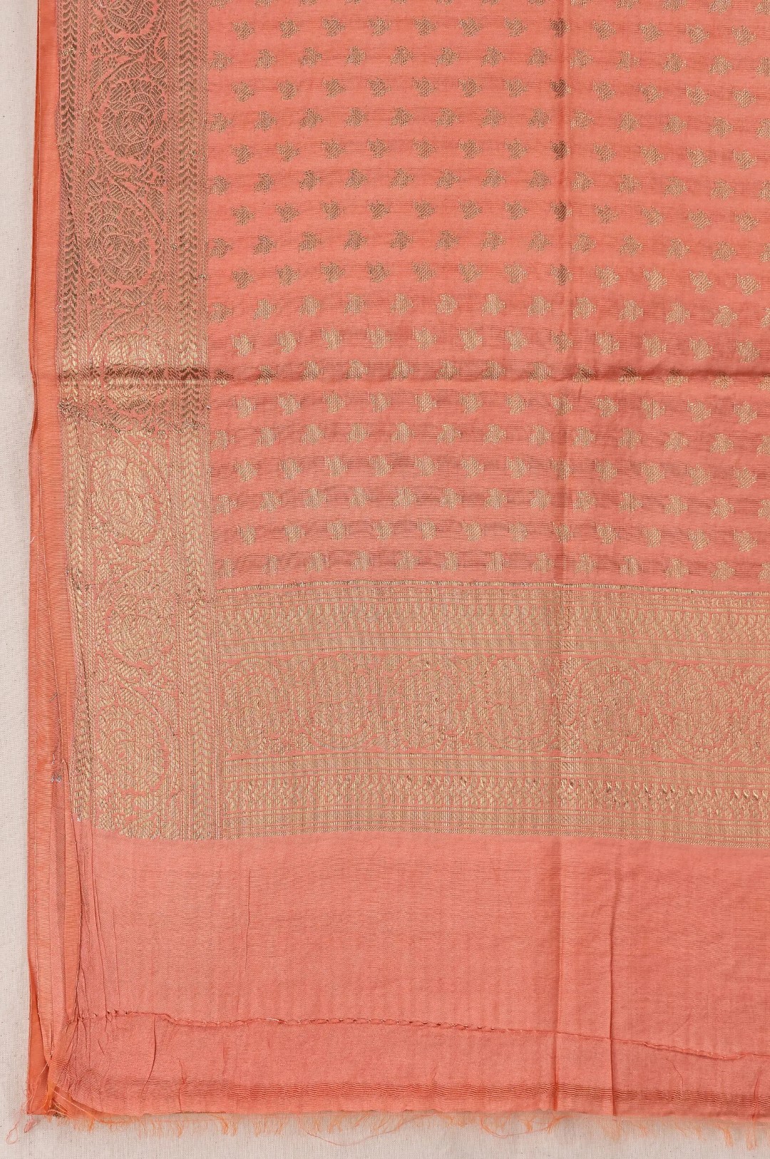 Elegant Banarasi Butter Silk Kurti with Dupatta