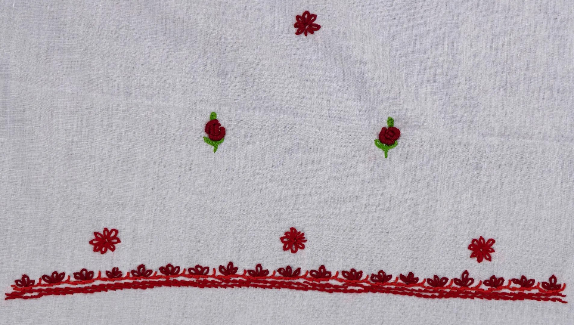 Beautifully Unstitched 3 Piece Kurta Set with Hand Embroidery