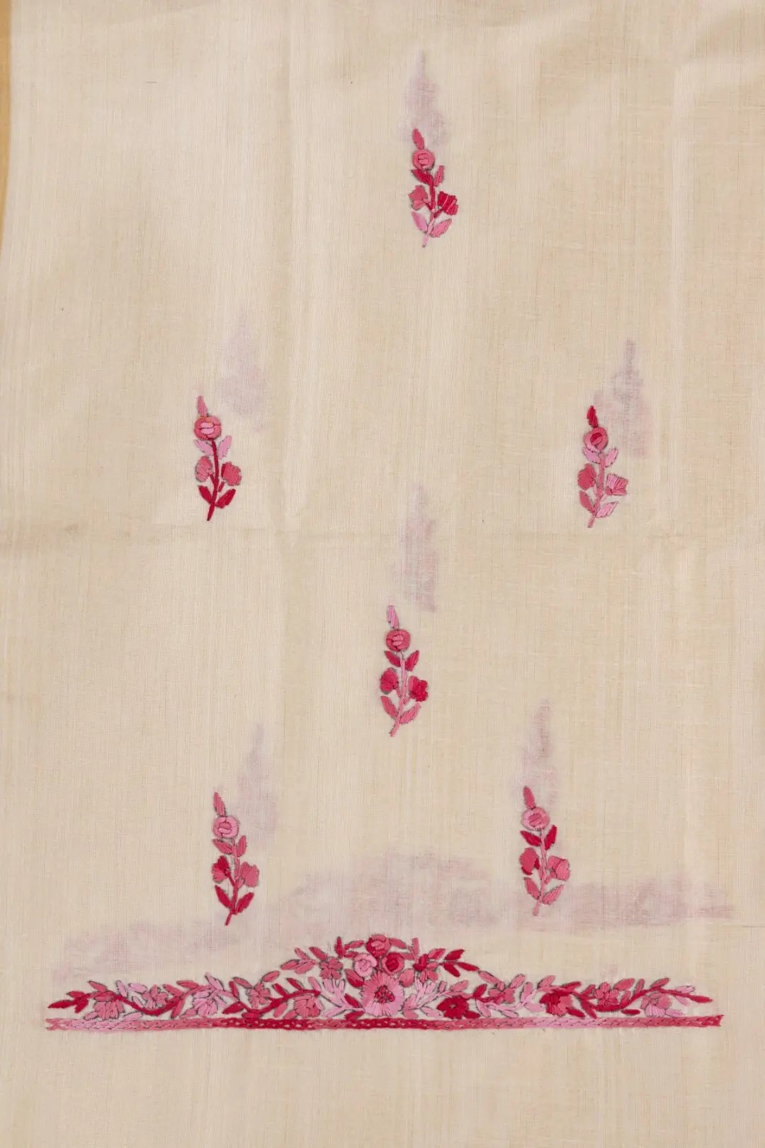 Adrika Designer Semi Tussar Kurta with Hand Embroidered kurta