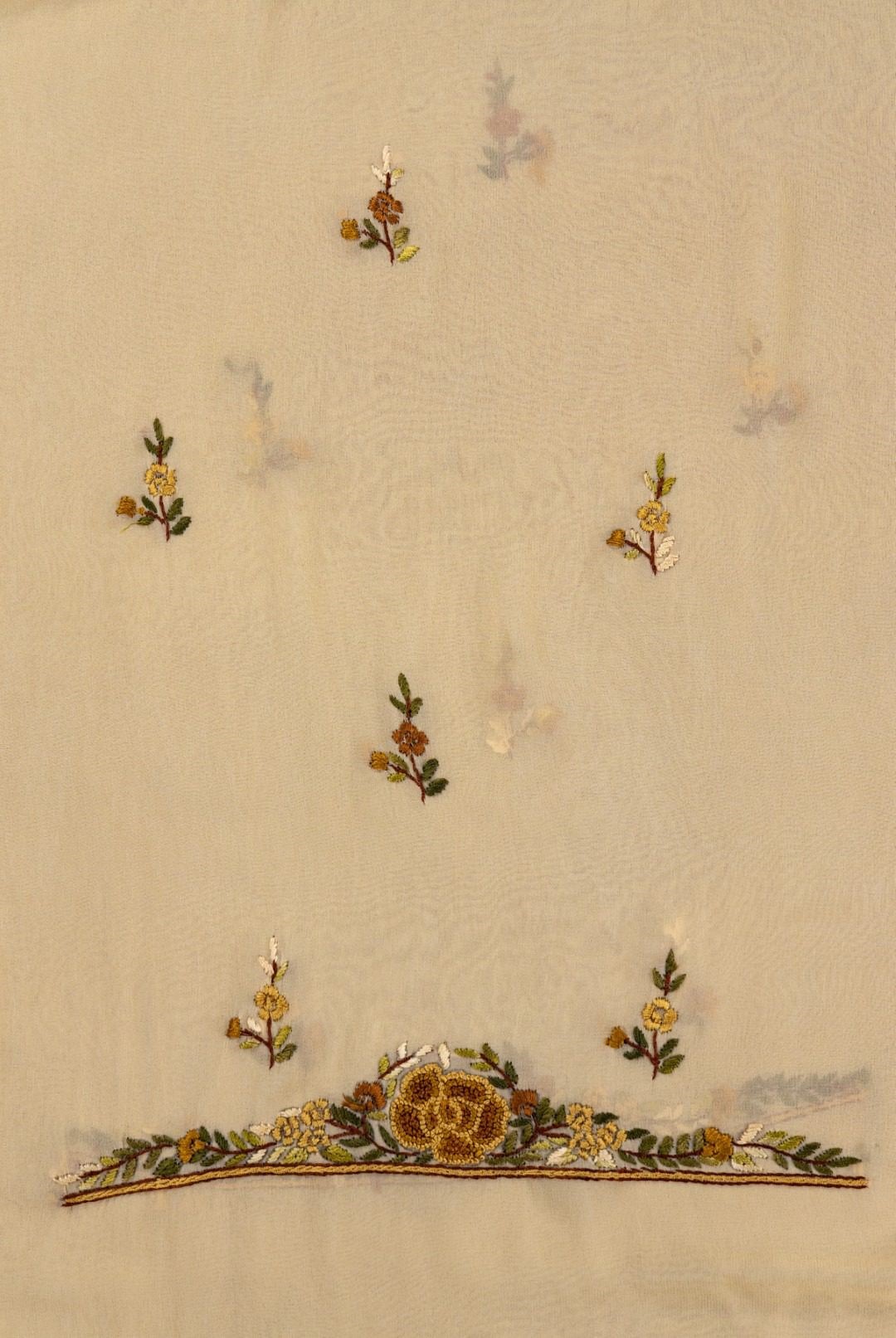 Adrika’s Hand Embroidered Georgette Kurta for Festive Occasions