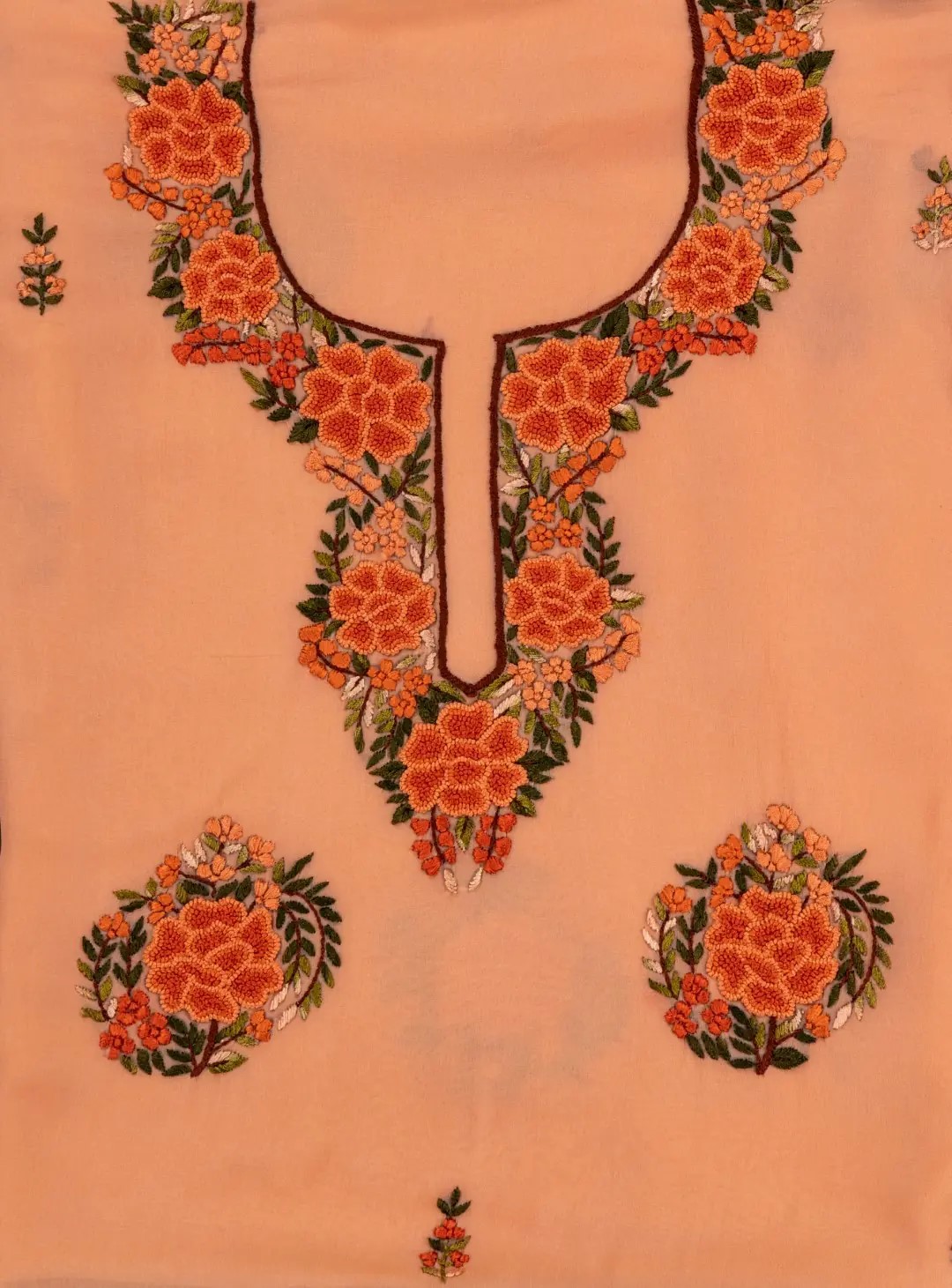 Premium Hand Embroidered Kurta