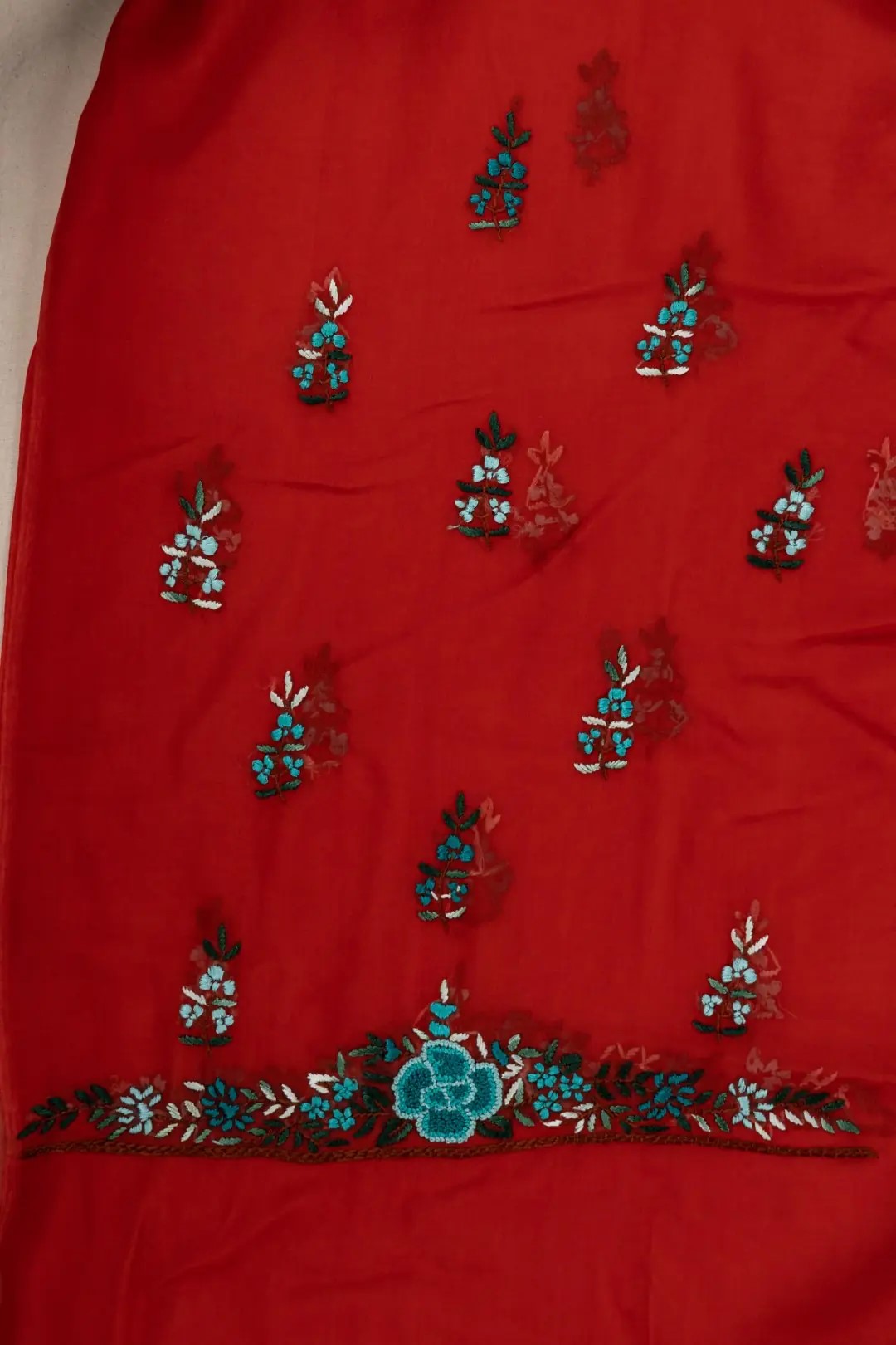 Traditional Handcrafted Georgette Kurta by Adrika