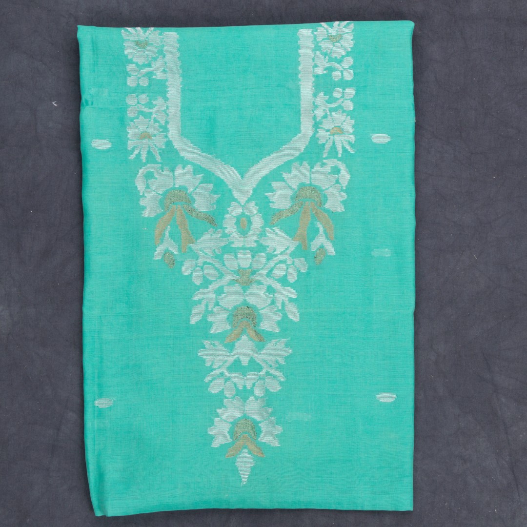 Adrika’s Handcrafted Cotton Muslin Dhakai Jamdani Kurti & Dupatta
