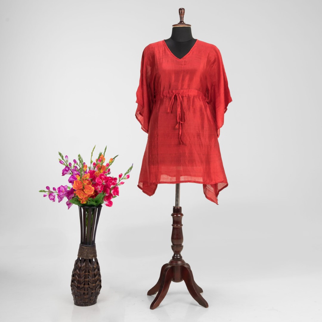 Adrika Murshidabad Silk Handloom Kaftan