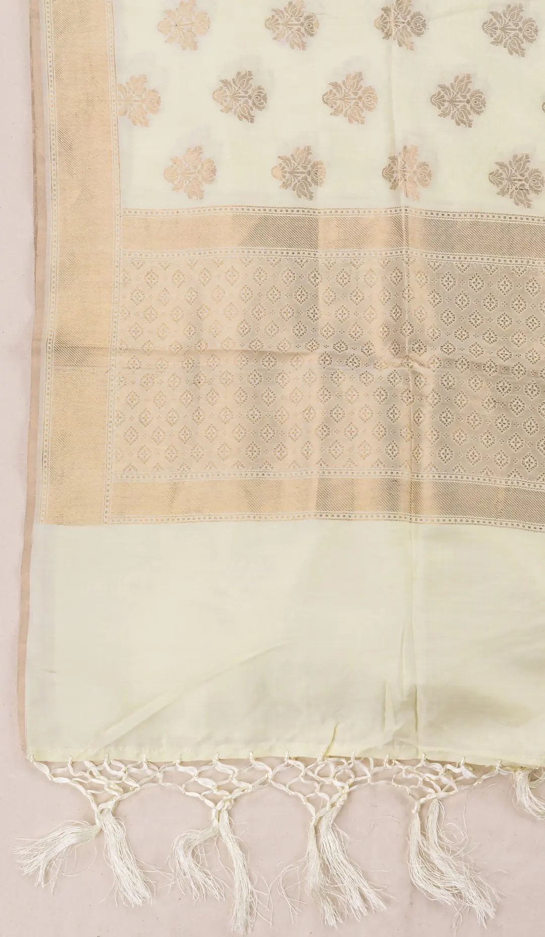 Adrika's elegant Banarasi dupatta set