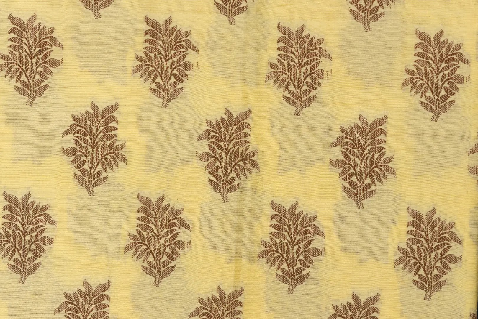 Adrika's elegant Banarasi Butter Silk Champagne Yellow Kurti & Dupatta Set