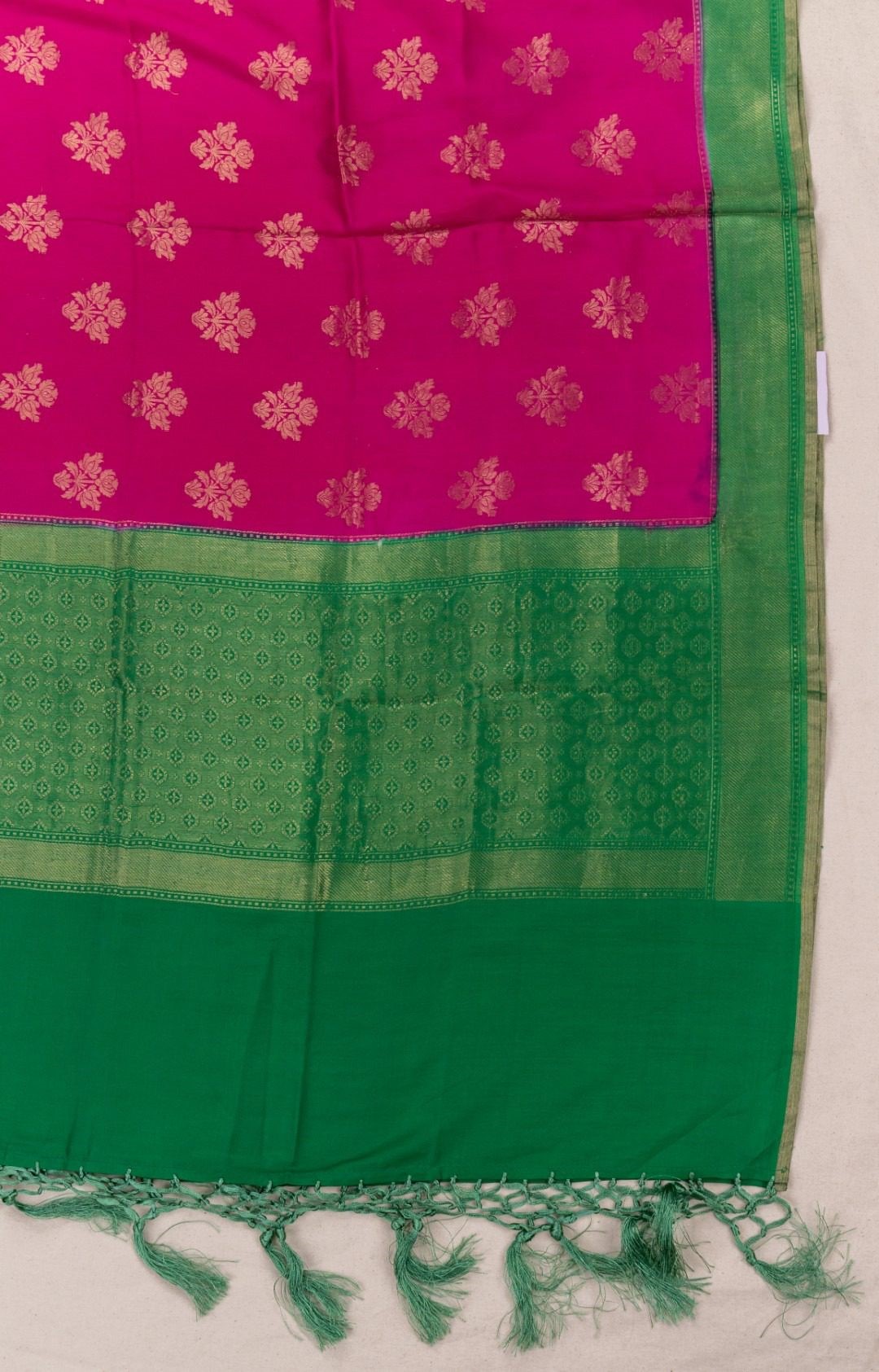 Banarasi Katan Jamewar Dupatta with timeless beauty by Adrika