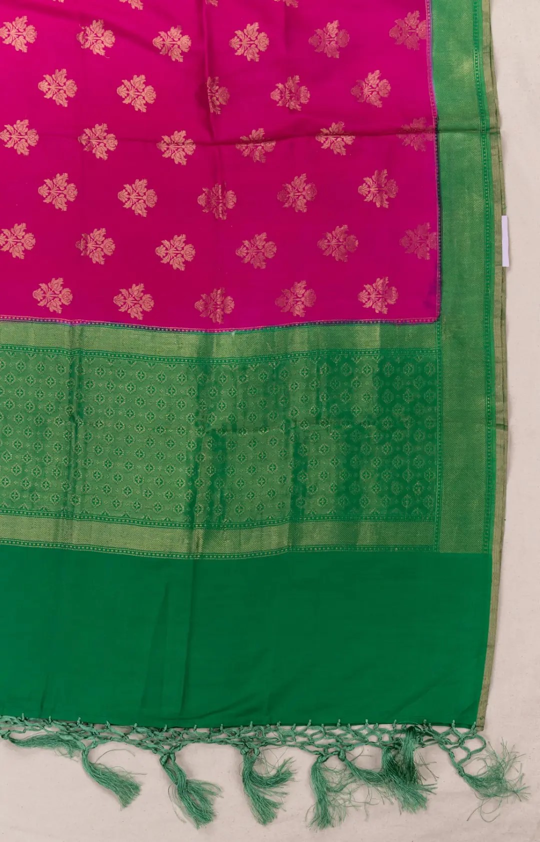 Banarasi Katan Jamewar Dupatta with timeless beauty by Adrika